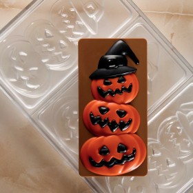 Тританиева форма за шоко бар "Halloween friends"